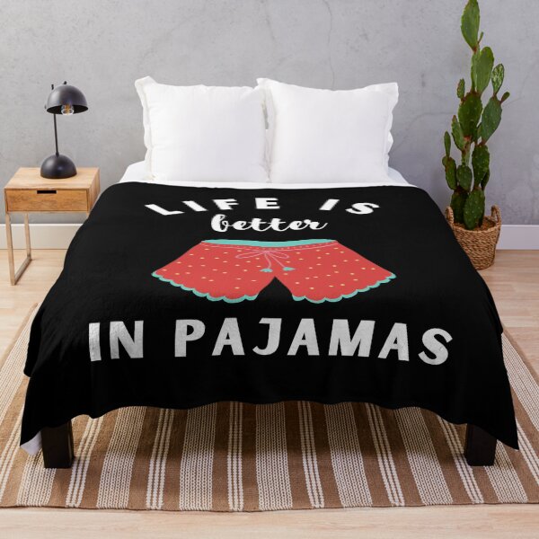 Item preview, Life Is Better in Pajamas designed and sold by ModkMerch.