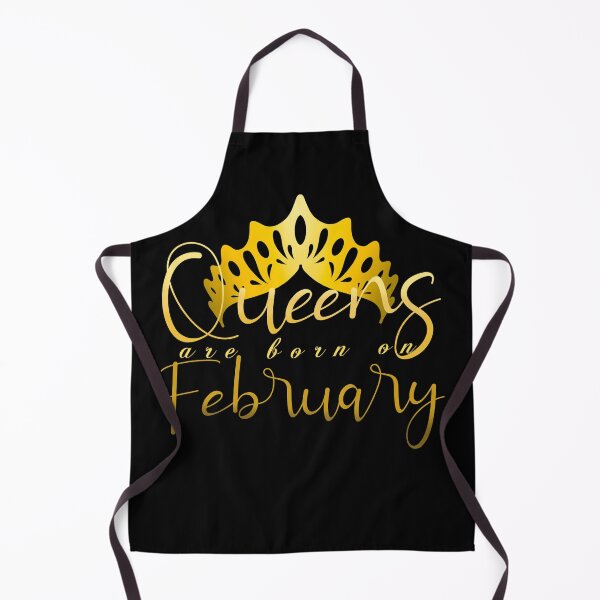 Item preview, Queens Are Born On February designed and sold by Mixture-DESIGN.