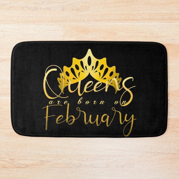 Item preview, Queens Are Born On February designed and sold by Mixture-DESIGN.