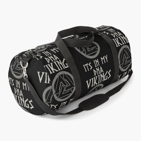 Viking & Vikings, Norse Mythology, Odin and Valkyrie, Viking Ship, Viking Beard Duffle Bag