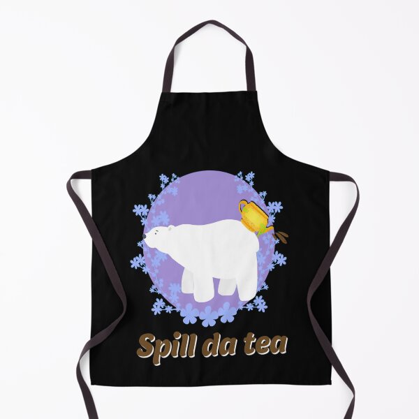 Item preview, Spill Da Tea Polar Bear designed and sold by Earthchild8888.