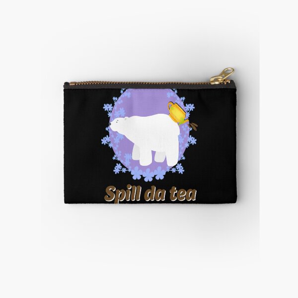 Item preview, Spill Da Tea Polar Bear designed and sold by Earthchild8888.