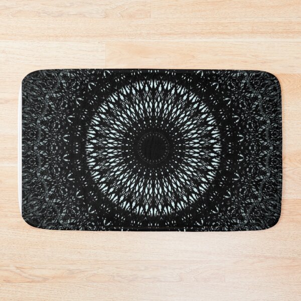Item preview, Black and white radial pattern  designed and sold by VSHine.