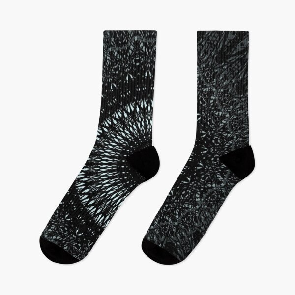 Item preview, Black and white radial pattern  designed and sold by VSHine.