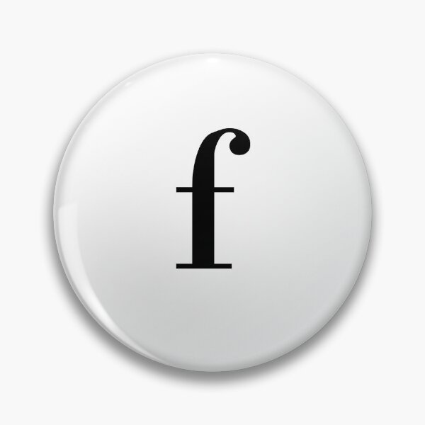 Item preview, Alphabet letter 'f' designed and sold by MitokDesignShop.