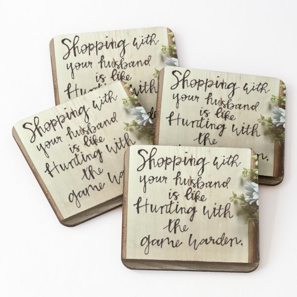 Item preview, shopping with your husband designed and sold by countrypines.