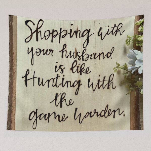 Item preview, shopping with your husband designed and sold by countrypines.