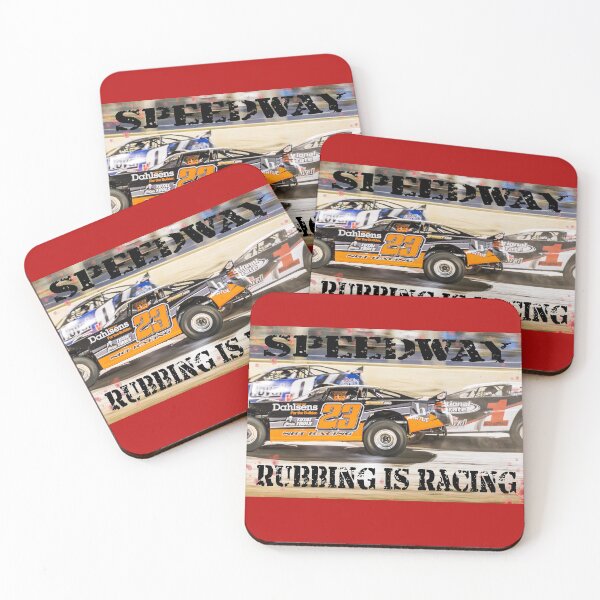 Item preview, Rubbing is Racing - Speedway designed and sold by shaynetwright.