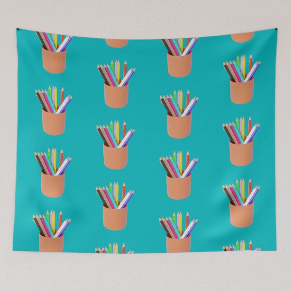 Item preview, Colored Pencils in a Cup for a Teacher designed and sold by bradm50.