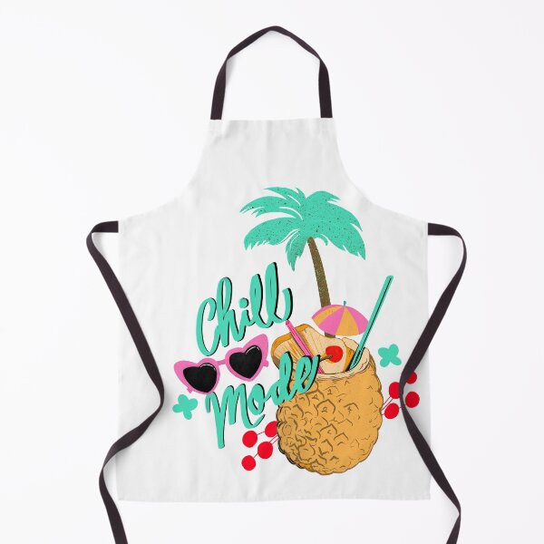 Item preview, Chill Mode Tropical Pineapple Drink by Linda Sholberg designed and sold by Linda Sholberg.