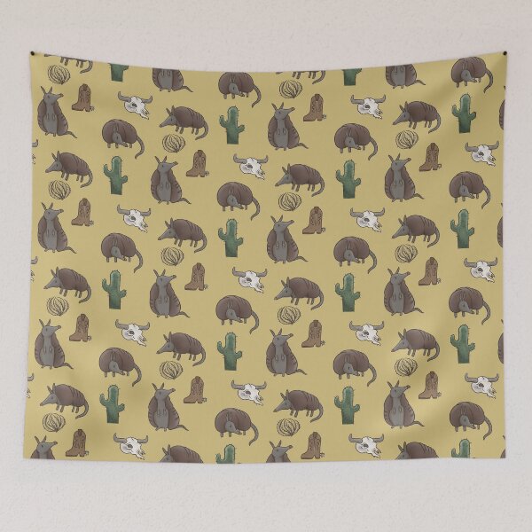 Item preview, Western armadillo pattern  designed and sold by Breezeworks.