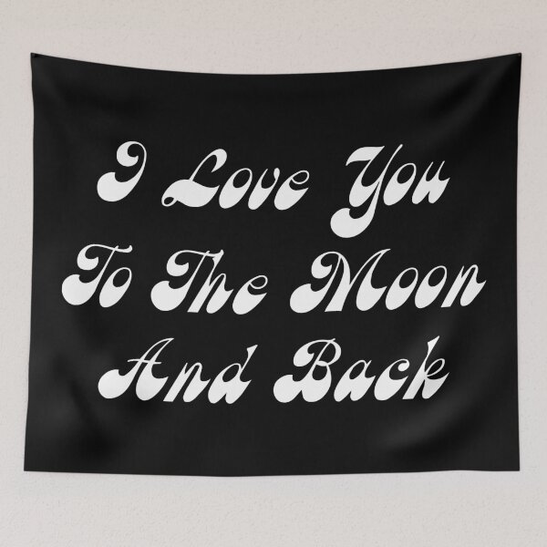 Item preview, I Love You To The Moon And Back designed and sold by TheArtism.
