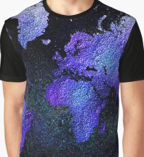 Mappodevorio V3 - abstract world map Graphic T-Shirt