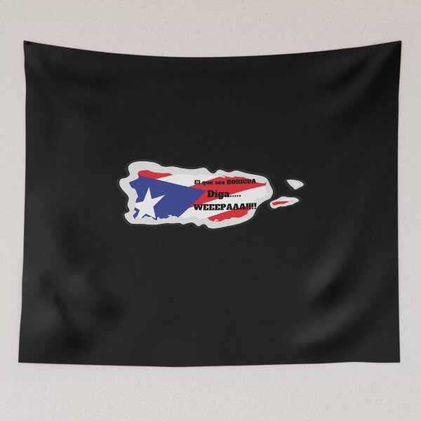 Item preview, El que sea Boricua Diga WEEEPAAA!!!! designed and sold by JJs-Tees.