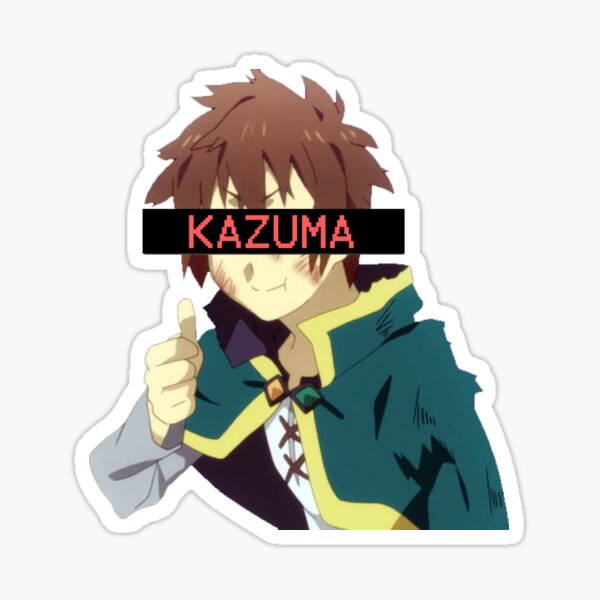 Kazuma Stickers for Sale