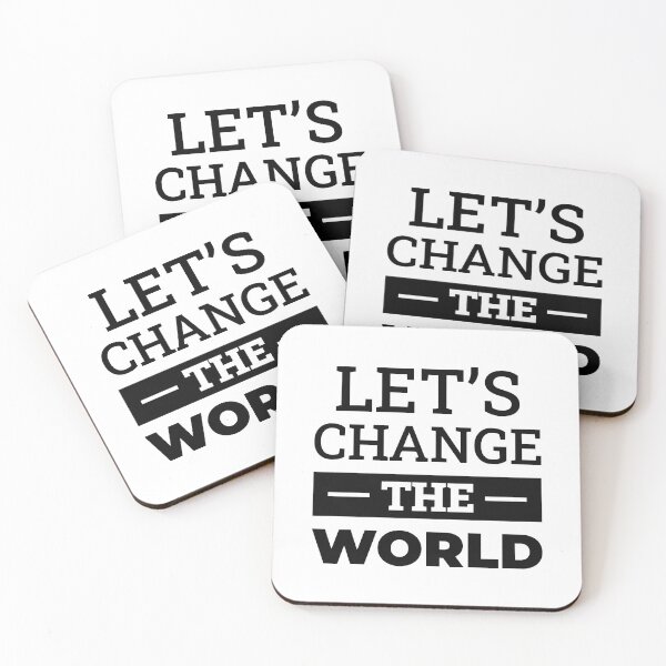Item preview, Let's Change The World designed and sold by FilipeFerreira.