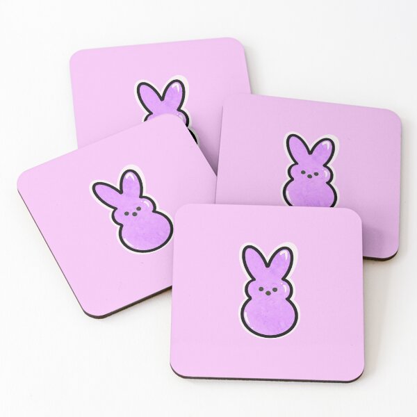Item preview, purple peep bunny marshmallow  designed and sold by Brianne Campbell.
