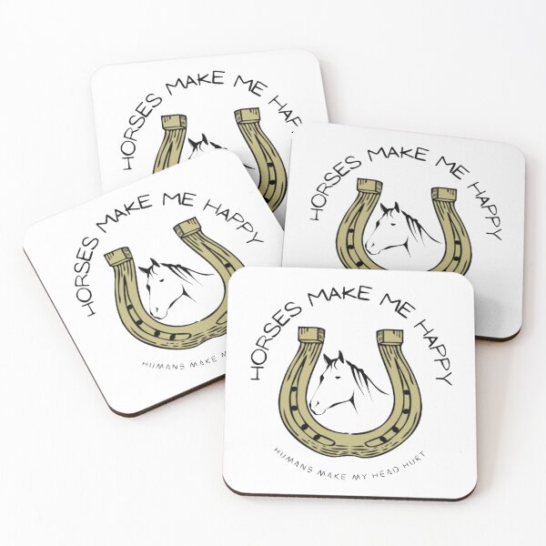 Item preview, horses make me happy designed and sold by Yemena.