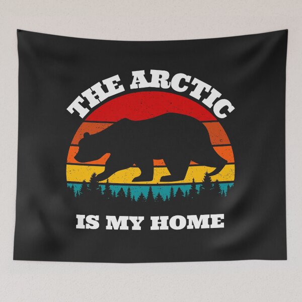 Item preview, The Artic is my Home (Polar Bear) designed and sold by UnboundFull.