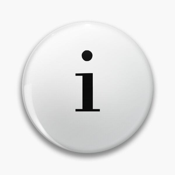 Item preview, Alphabet letter 'i' designed and sold by MitokDesignShop.