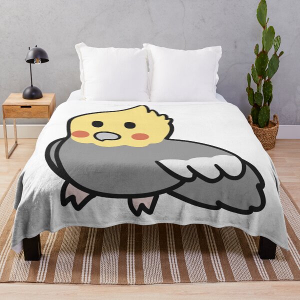 Item preview, Cute lutino Cockatiel designed and sold by BiscuitSnack.