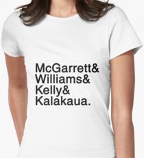 Five-0 Team Names Women's Fitted T-Shirt