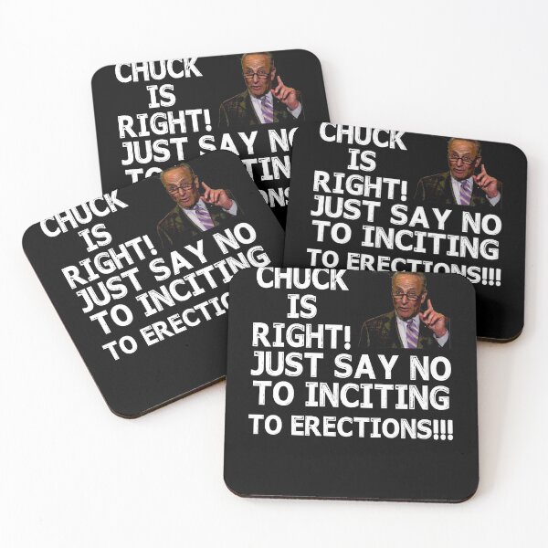 Item preview, Chuck is right Just say no to inciting Erections Retro designed and sold by TiffannyUKZ.