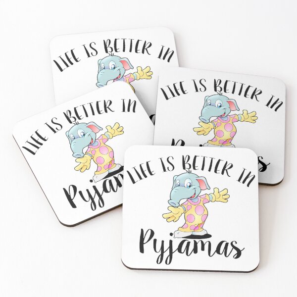Item preview, Life Is Better In Pyjamas - Funny designed and sold by mewsis.