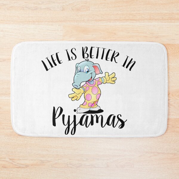 Item preview, Life Is Better In Pyjamas - Funny designed and sold by mewsis.