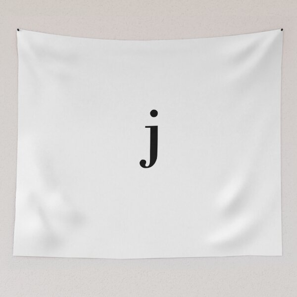 Item preview, Alphabet letter 'j' designed and sold by MitokDesignShop.