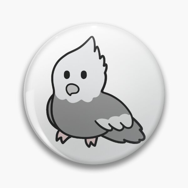 Item preview, Cute Whiteface Cockatiel  designed and sold by BiscuitSnack.