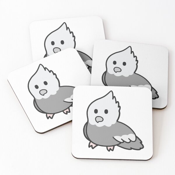 Item preview, Cute Whiteface Cockatiel  designed and sold by BiscuitSnack.