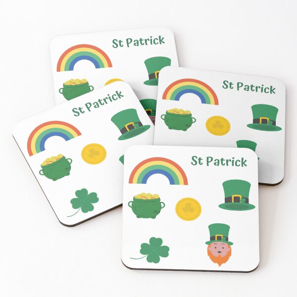 Item preview, St Patrick day stickers, st patties, green beer designed and sold by nadiahaq.