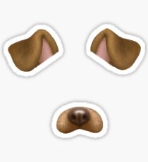 Snapchat Dog Sticker