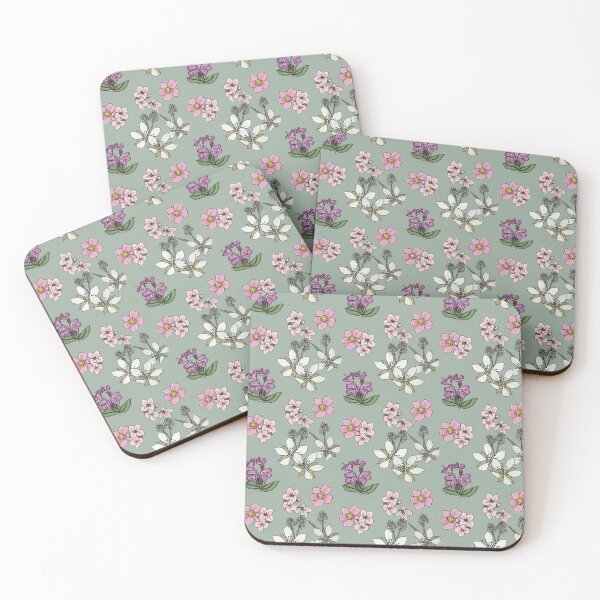 Item preview, Alpine Flowers Pattern designed and sold by 1WildCoast.