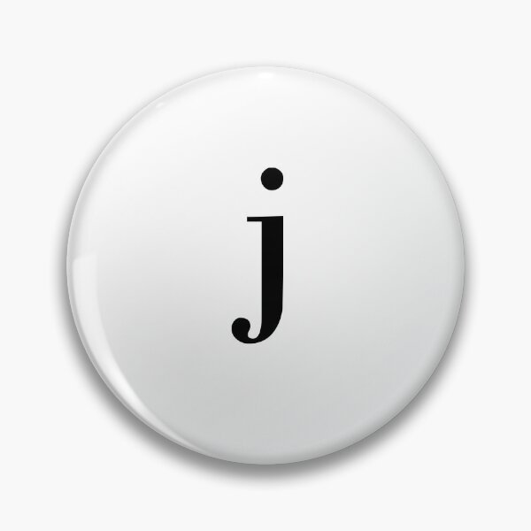 Item preview, Alphabet letter 'j' designed and sold by MitokDesignShop.