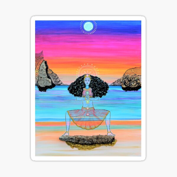 Item preview, Sunset Moon Goddess designed and sold by D33Light.