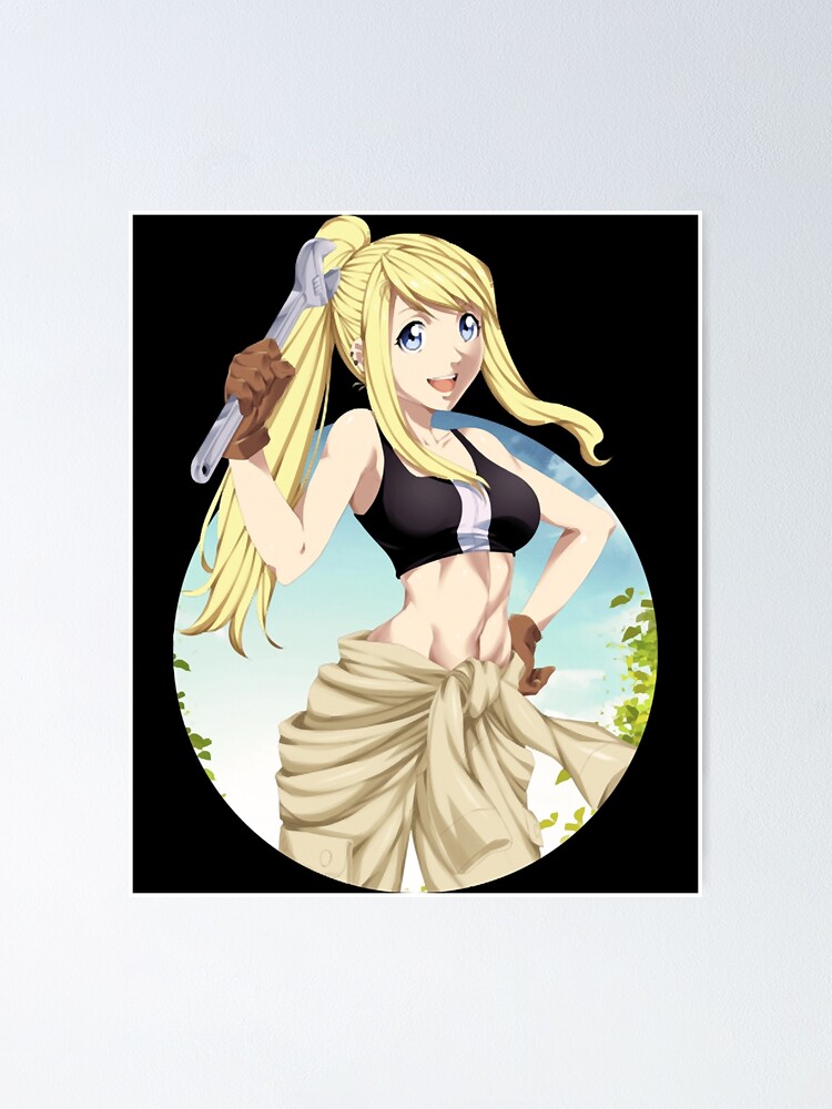 FMA Fullmetal alchemist Winry Rockbell in brotherhood style & in