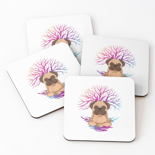 Item preview, Yoga Pug For Meditating Dog Owner designed and sold by KatherineNj.