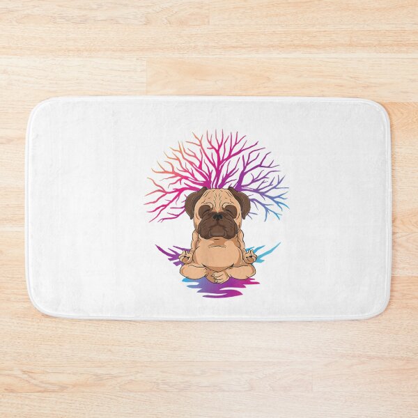 Item preview, Yoga Pug For Meditating Dog Owner designed and sold by KatherineNj.