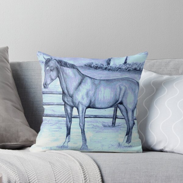 Item preview, Horse portrait drawing designed and sold by horseaddicted.