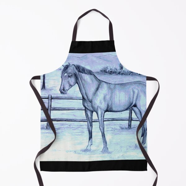 Item preview, Horse portrait drawing designed and sold by horseaddicted.