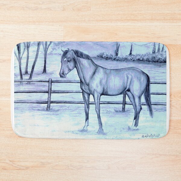 Item preview, Horse portrait drawing designed and sold by horseaddicted.