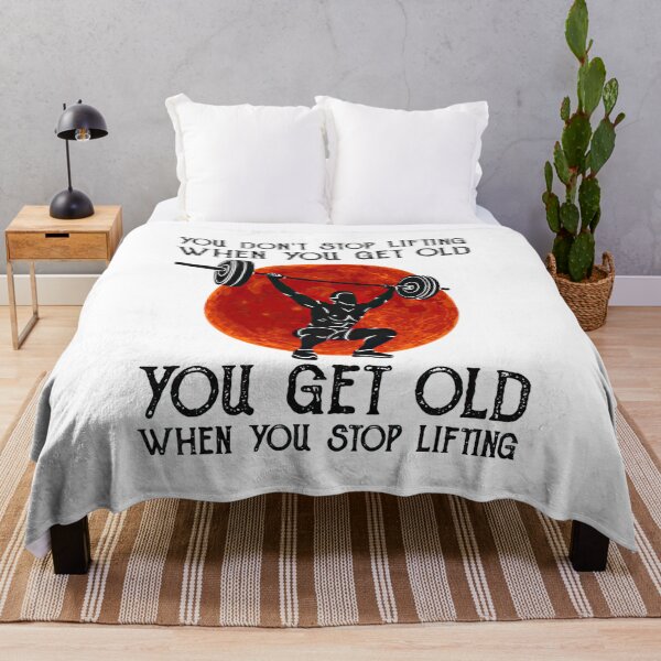 Item preview, You don't stop lifting when you get old You get old when you stop lifting designed and sold by parrishherrera.