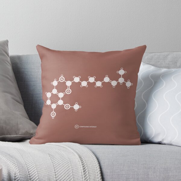 Capsaicin Throw Pillow