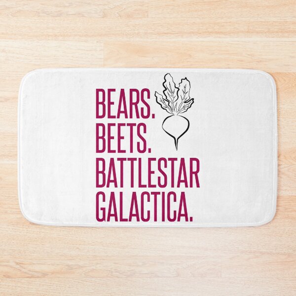 Item preview, Bear. Beets. Battelestar. Galactica designed and sold by MudazStore.