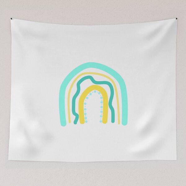 Item preview, Yellow and Blue Rainbow  designed and sold by consart.
