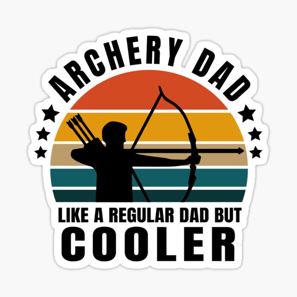 Archery Father Stickers for Sale