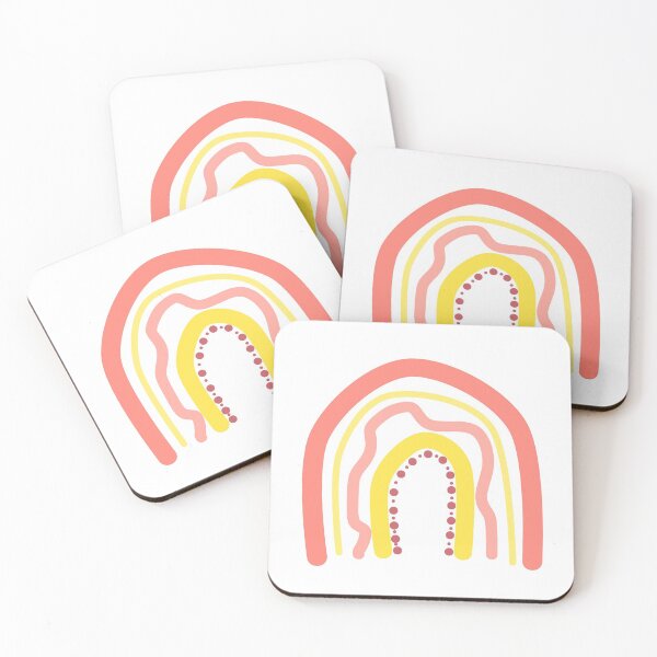 Item preview, Yellow and Pink Rainbow  designed and sold by consart.