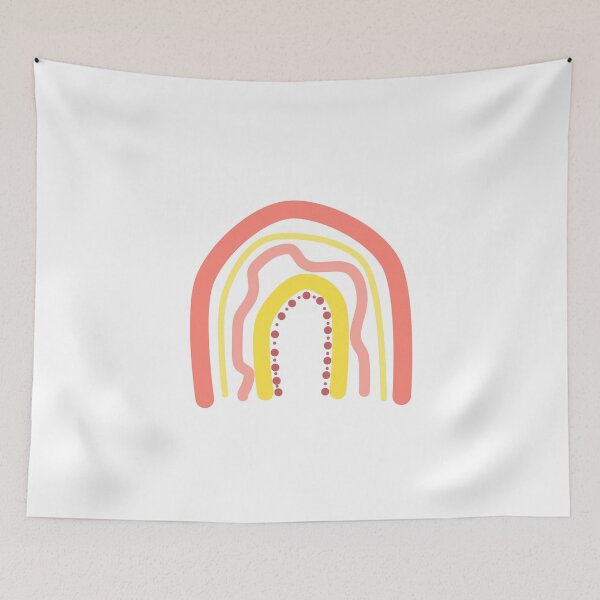 Item preview, Yellow and Pink Rainbow  designed and sold by consart.